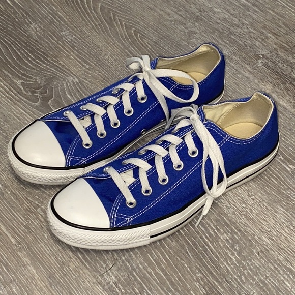 Converse All Star Blue Sneakers Summer Beach Vacation Skater Punk Rock - Picture 4 of 12